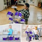 5-Piece Kids Jazz Drum Set - Fun for Toddlers