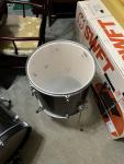 Mapex 5-Piece Silver/Gray Drum Set