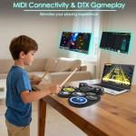 Kids Electronic MIDI Drum Set with Volume Control