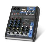 Pyle 4-Channel Bluetooth Audio Mixer Console