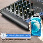 Pyle 4-Channel Bluetooth Audio Mixer Console