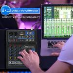Pyle 4-Channel Bluetooth Audio Mixer Console