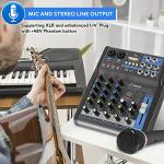 Pyle 4-Channel Bluetooth Audio Mixer Console