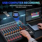 Depusheng DX8 8-Channel Digital Mixer Console