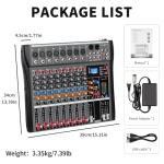 Depusheng DX8 8-Channel Digital Mixer Console