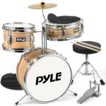 Pyle 3-Piece Kids Beginner Drum Set