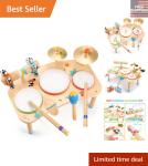OATHX Kids 11-in-1 Educational Drum Set
