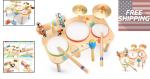 OATHX Kids 11-in-1 Educational Drum Set