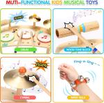 OATHX Kids 11-in-1 Educational Drum Set