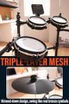 AKLOT B-CORE530 Electric Drum Set with Mesh Pads