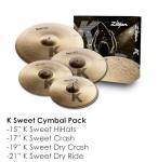 Zildjian K Sweet Cymbal Set - Multiple Sizes