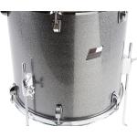 Ludwig Backbeat 5-Piece Drum Set with Hardware, Silver