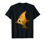 Red Drum Fish T-Shirt in Tailing Redfish Style