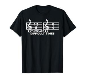 Difficult Times Drums Music Beat T-Shirt