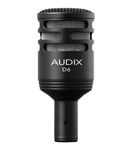 Audix D6 Dynamic Microphone for Kick Drums