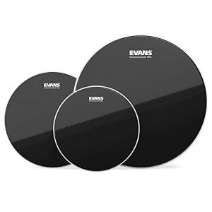Tompack Evans Black Chrome Fusion Drum Sizes 10"-14