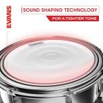 Evans EC2S Clear Rock Drum Head Pack