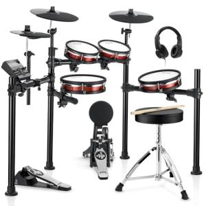 Donner DED-200 MAX Electronic Drum Set with Mesh Heads