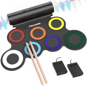 PAXCESS 7 Pad Colorful Electronic Drum Set