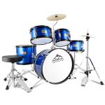 EASTROCK 5-Piece Kids Drum Set in Blue