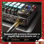 MAONO MaonoCaster 10-Channel Podcast Mixer & Interface