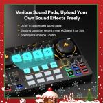 MAONO MaonoCaster 10-Channel Podcast Mixer & Interface