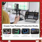 MAONO MaonoCaster 10-Channel Podcast Mixer & Interface