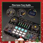 MAONO MaonoCaster 10-Channel Podcast Mixer & Interface