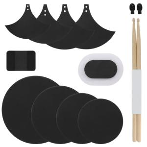 12-Piece Foam Drum Mute Pads Set