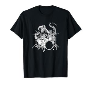 Octopus Drummer T-Shirt