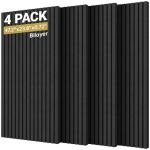 TONOR 4-Pack Large Self-adhesive Acoustic Wall Panels