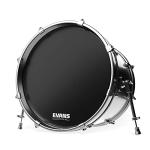 Evans 22 Inch Black Bass Drum Resonant Head