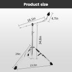 Yeasoul Adjustable Boom and Straight Cymbal Stand