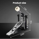 Bass Drum Pedal with Double Chain - Drum Accessory
