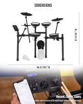 Roland V-Drums TD-07KV Electronic Drum Set Bundle