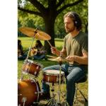 YATON Adjustable Heavy Duty Boom Cymbal Stand