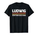 Ludwig Everything Else Is Noise Drum Sticks Tee