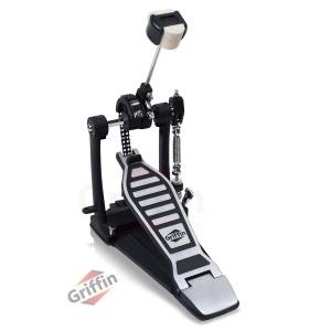 GRIFFIN Single Kick Bass Drum Pedal - Pro Drummers