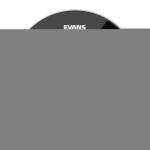 Evans 12-Inch Hydraulic Black Tom Drumhead