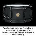 Tama BST1055MBK 5.5"x10" Snare Drum - Matt Black