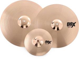 Sabian B8X 16 18 Inches Crash Cymbal Pack + Bonus 10 Inches Splash