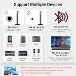 TONOR Wireless Microphone System with Headset/Lapel Mic