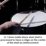 Tama 6.5"x14" Matt Black Snare Drum