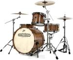Noble & Cooley Walnut Classic 3-Piece Drum Set