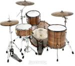 Noble & Cooley Walnut Classic 3-Piece Drum Set