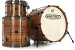Noble & Cooley Walnut Classic 3-Piece Drum Set