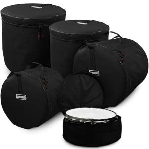 Drum Cases Set - Heavy-Duty Protection for Standard Kits
