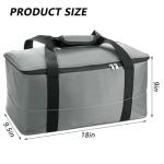 YOUEON Bongo Drum Bag, 18 Inch Standard Size