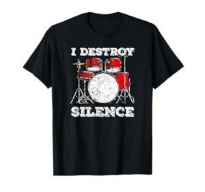 Percussionist's Cool Drumming Slogan T-Shirt