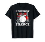 Percussionist's Cool Drumming Slogan T-Shirt